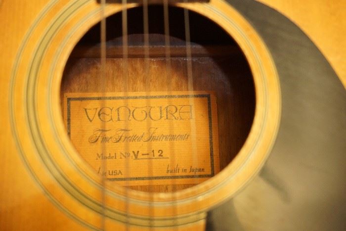Ventura Lafayette electric guitar-12 acoustic guitar