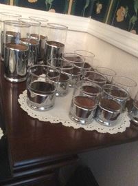 Mid century bar ware