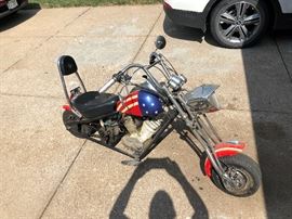 American Flag Mini Bike
