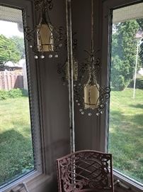 Floor to Ceiling Hanging Light Fixture