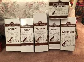 1993 Hamilton Little Rascals Dolls Complete Collection 