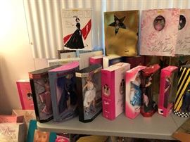 Large Collection of Barbie Dolls - NIB