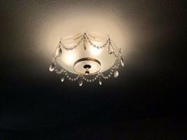 Crystal Light Fixture