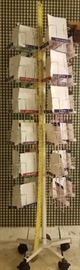 Greeting card floor display......