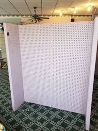 peg board display