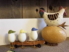 Roost and Into the Garden by Williraye Studios...