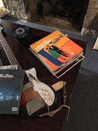 RECORDS! 45's & ALBUMS! Soul, R & B, Adding more daily!Vinyl music instruments guitar trumpet
