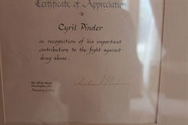 Richard Nixon signature