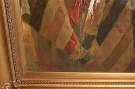 Troy Denton oil painting