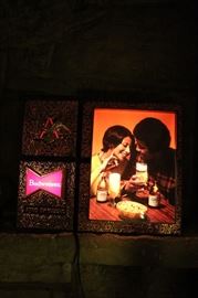 Black African American vintage beer advertisements