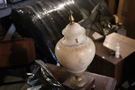 vintage French light fixture urn style