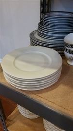 6 gorgeous china dessert plates by Silesia