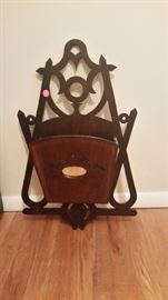 Eastlake style wall decor, very old!