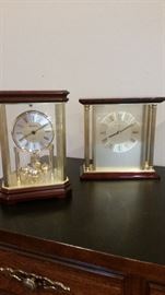 2 lovely clocks, both worknow well