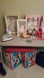 Vintage dolls & toys, 2 boxed Fisher-Price - SOLD