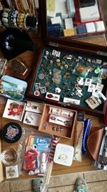 Jewelry Showcase, eyeglass readers-SOLD