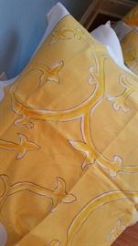 Detail print on sham