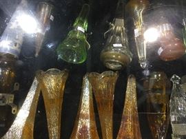 Antique Model T Car Vase Collection