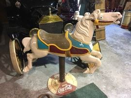1950’s Coca Cola Carousel Horse - final Price $ 1995