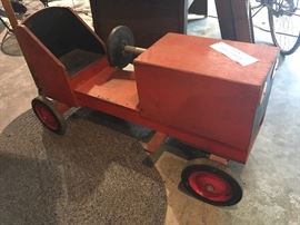 Old Wood Go Kart