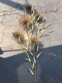 C Jere Signed Metal Sculpture: Final Price $ 995