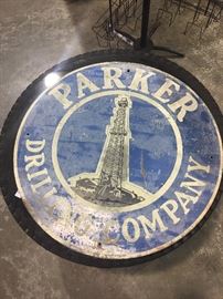 Parker Drilling Sign: RARE - Final Price $ 595