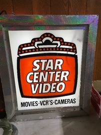 Vintage Light up Sign