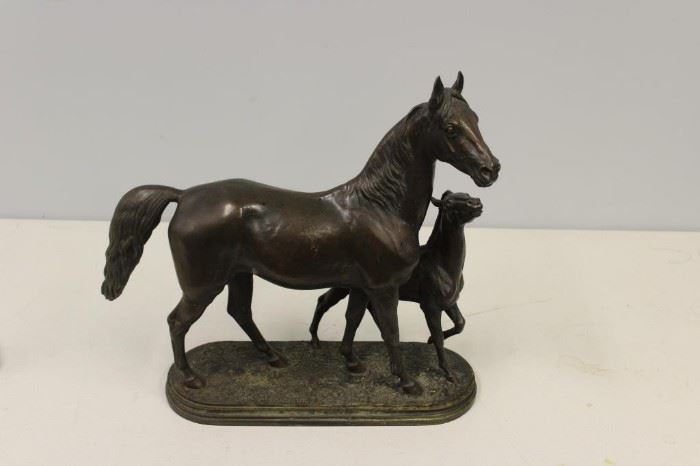 BONHEUR Isadore Jules Signed Bronze of a Horse
