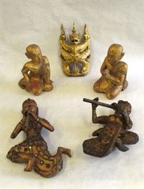 Gilded Thai Decorative Elements