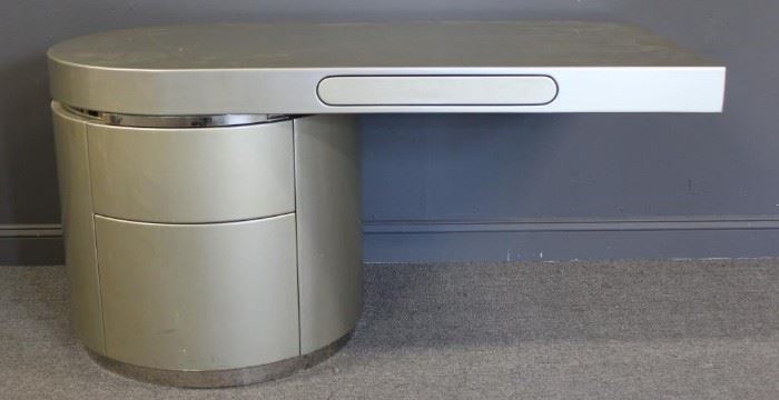 MIDCENTURY Style Silvered Desk