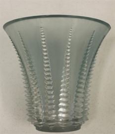 RLALIQUE Signed Actinia Vase