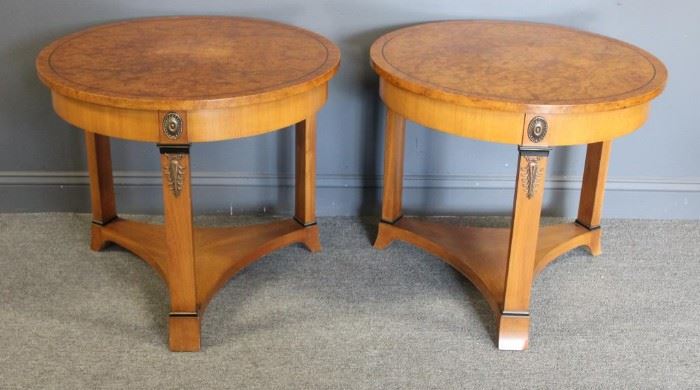 Schmieg Kotzian Signed Pair of Tables