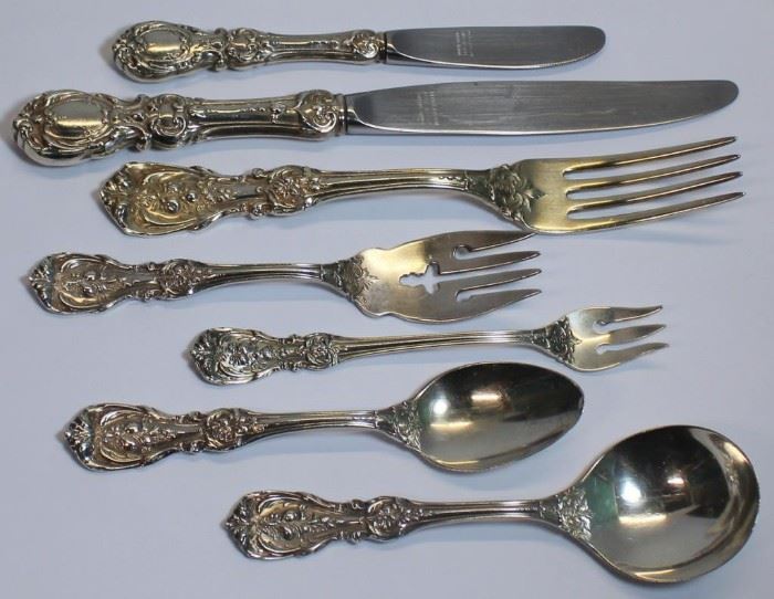 STERLING Reed Barton Francis I Flatware for 