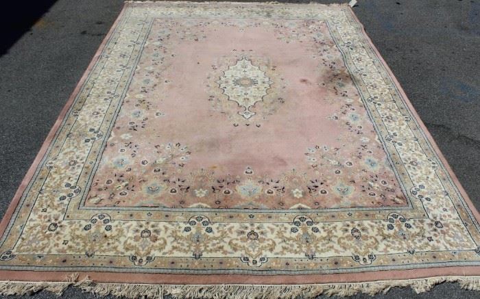 Vintage Handmade Roomsize Carpet