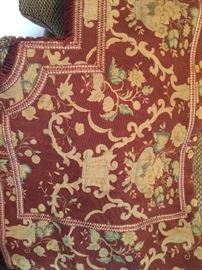 Antique English Textile  Valance 