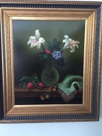Oil on Canvas  Still Life