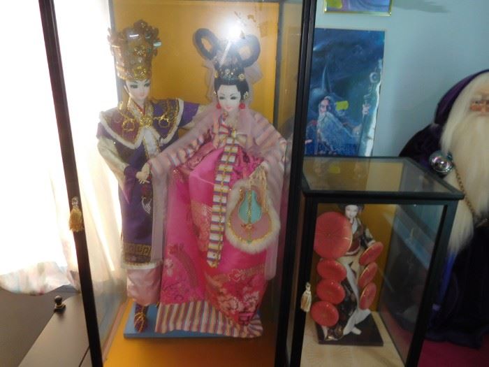 oriental dolls-korean  wedding  dolls  and  japanese  doll