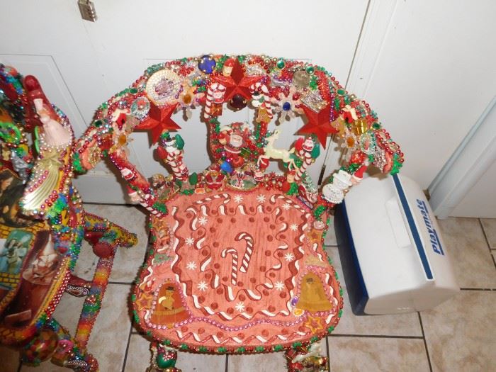 christmas chair