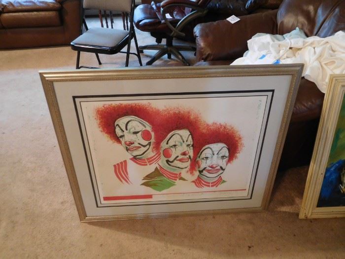 clown  artwork