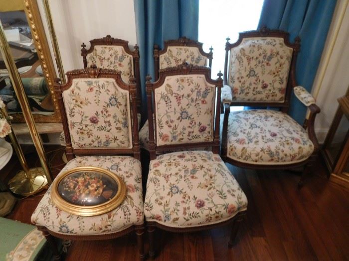 victorian   chairs