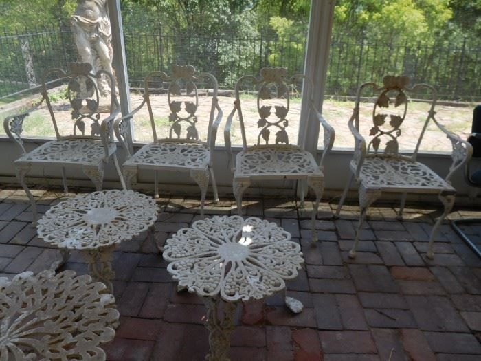 patio  chairs  and  tables