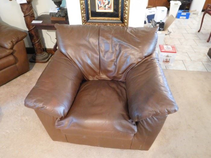 leather  chair