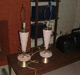 Spectacular atomic lamps, both in working order.