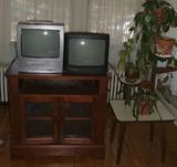 Toshiba TV with built-in DVD and Magnavox TV