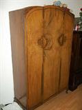 Newer reproduction wardrobe with wonderful detailing.