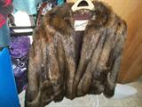Vintage mink capelet.