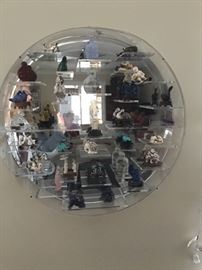 Great acrylic curio wall unit