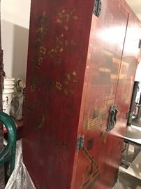 Side of same armoire