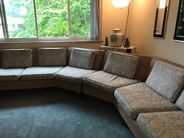 Bly Moss Vintage Sectional Sofa