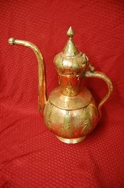 Copper Russian pitcher